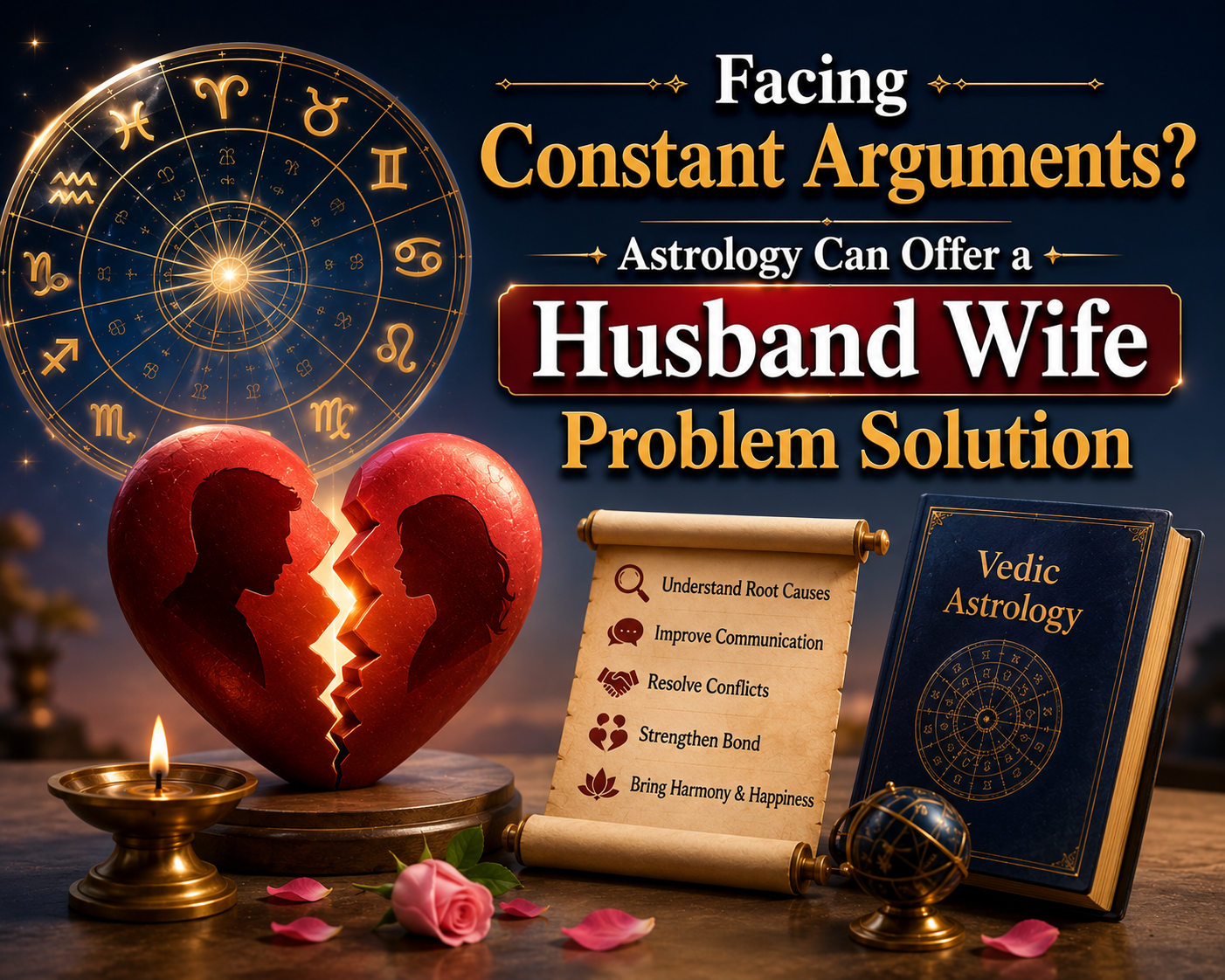 Husband Wife Problem Solution