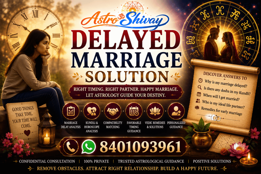 delayed marriage solution