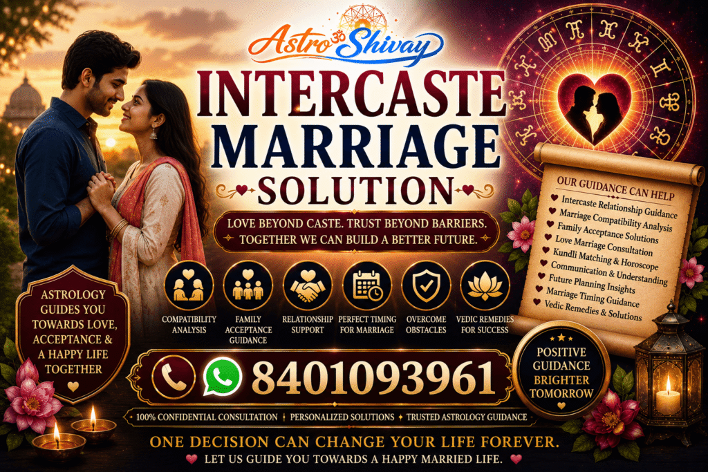 intercast marriage solution